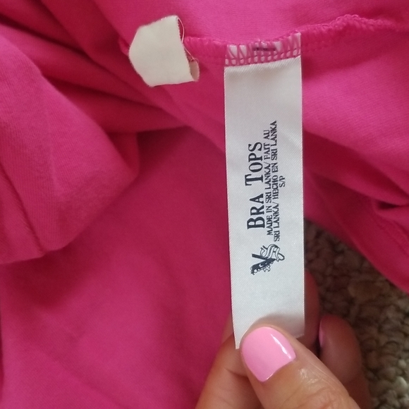 Pink Mini Dress with Built-in Cami Bra - Picture 10 of 10